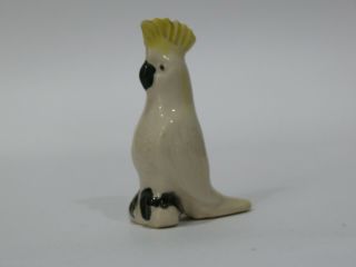 Vintage Australian Pottery Bendigo Pottery Small Cockatoo