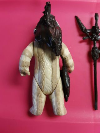 100 COMPLETE Vintage 1983 LOGRAY Ewok Medicine Man Star Wars Action Figure H.  K. 2