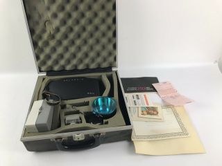 Vintage Polaroid 250 Land Camera W/ Accessories And Case 1274