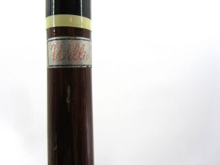 VINTAGE WILLIE MASCONI SNOOKER POOL CUE STICK IN CASE 5