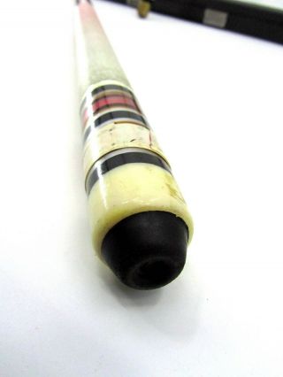 VINTAGE WILLIE MASCONI SNOOKER POOL CUE STICK IN CASE 7