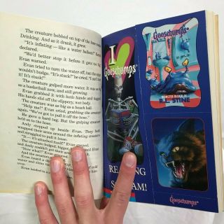 Vintage R.  L.  Stine Goosebumps Monster Blood 4 Paperback Book 1997 5
