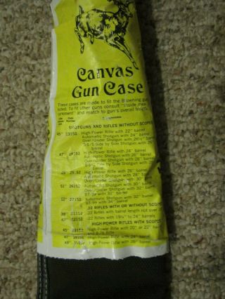 Browning Canvas Gun Case 51 