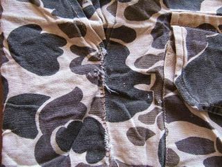 Vintage Duck Hunter Camouflage Shirt Medium by Duck Bay 45 6