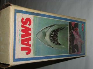 Vintage 1975 The Game Of Jaws,  By Ideal,  Neat 6