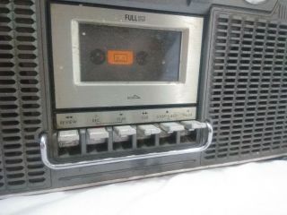 Vintage JVC Stereo Cassette Boombox Radio RC - 828JW,  Biphonic Sound System 6