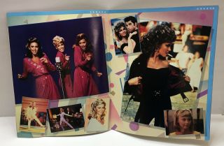 Vintage Olivia Newton John Concert Program Book Physical Grease 3