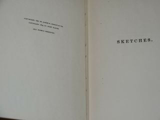 Book The Luck of Roaring Camp and Other Sketches Bret Harte 1899 HC VTG 3