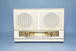 Vintage Philco Am/fm Radio Twin Speaker Model K855 - 124
