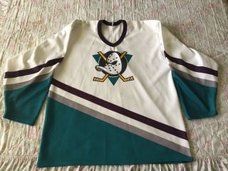 Vintage Anaheim Mighty Ducks Ccm Jersey Size Large