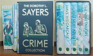 Dorothy L.  Sayers 5 Lord Peter Wimsey Novels Set Folio Society