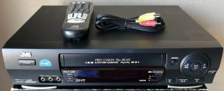 Jvc Hr - Vp673u Hi - Fi Stereo 4 Head Vhs/vcr Player/recorder