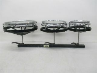 CB700 Set of 3 Vintage Roto Toms Drums 10 