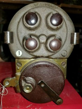Vintage Splitdorf Model B4 - 5004 4 Cyl.  Cw Magneto For Early Tractors & Engines