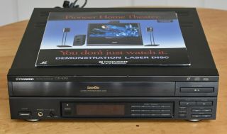 Pioneer Cld - 1070 Laserdisc Player W/ Demo Disc -