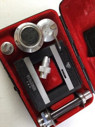 Vintage Rollei Rolleikin 35mm Film Adapter Kit for Rollei TLR Cameras 2