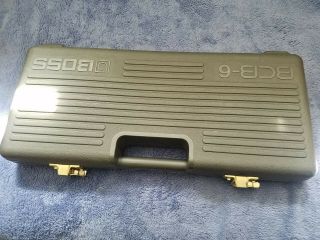 Boss Bcb - 6 Pedalboard Pedal Board Case Mij Japan Vintage 80s Roland Bcb6