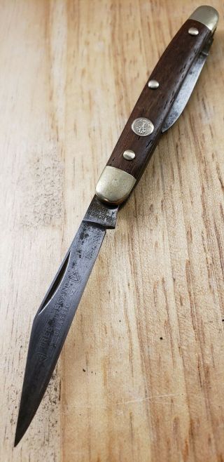 Vintage Boker Tree Brand Knife/ 82881 Half Whittler Pocket Knife/ Germany