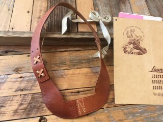 Vintage George Lawrence Brown Leather No.  9 Handy Strap For Shoulder Carry