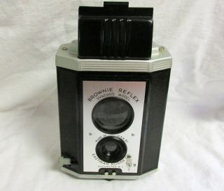 Vintage Late 1940s Kodak Brownie Reflex Synchro Model Camera