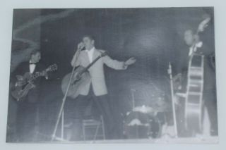 Elvis Presley Vintage B&w 4 " X 6 " Photo From 5/14/1956 Show In La Crosse,  Wi