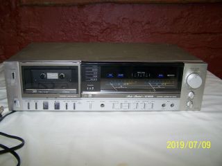 Vintage Fisher Cr - 150 Stereo Cassette Deck 3 Head Powers Up Parts
