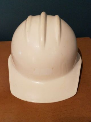 Vintage Bullard Hard Boiled Hard Hat Adjustable Insert White Plastic