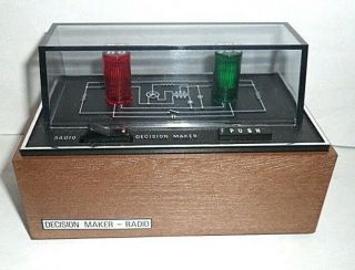 Vintage Am Radio Decision Maker W/ Box And