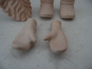 Vtg.  Kimple Santa Doll Kit - Head,  Hands,  Boots - 21 