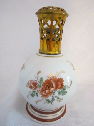 Vintage Lampe Berger Oil Lamp,  Made In France,  7 ",  Lovely,  Bouquet?,  No Cap