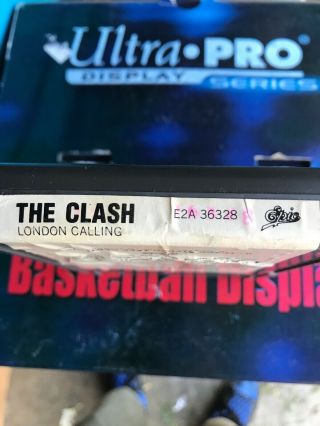 THE CLASH - LONDON CALLING (Vintage 8 Track Stereo Tape) - Not 2