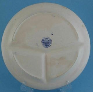 Villeroy & Boch Blue Willow Divided Grill Plate Saar Basin Vintage China 5