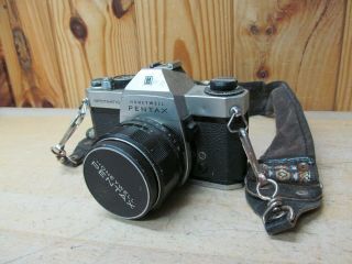 Honeywell Pentax Spotmatic Spii – Vintage Slr Film Camera 1:1.  4/50mm Lens