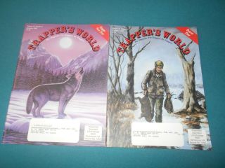 Vintage Trappers World Magazines Full Set For The Year 2001 (2nd Year)