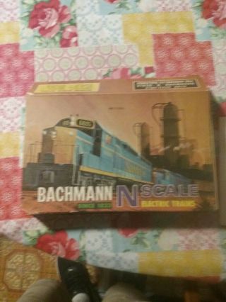 Vintage Bachmann N Scale Electric Train Complete
