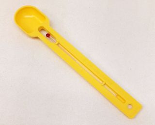 Vtg Salton Gm - 5 Yogurt Maker Yellow Thermometer Temperature Replacement Spoon