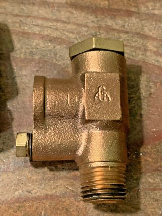 (2) Vintage Brass Steam Engine Pressure Relief Valve,  Steampunk,  Whistle,  Water 4