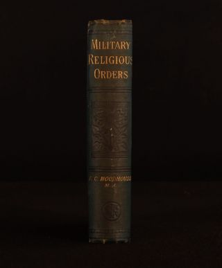 1879 Military Religious Orders Of The Middle Ages Teutonic Knights Woodhouse 1st
