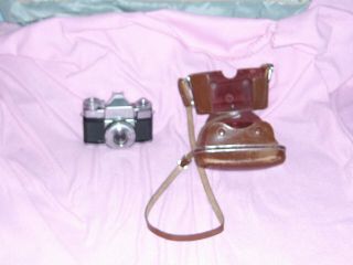 Zeiss Ikon Contaflex Camera With Case