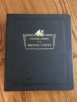 Gandg Stamps Vintage White Ace Album With Pages And Some Stamps