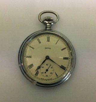 Vintage Smiths Pocket Watch In Order