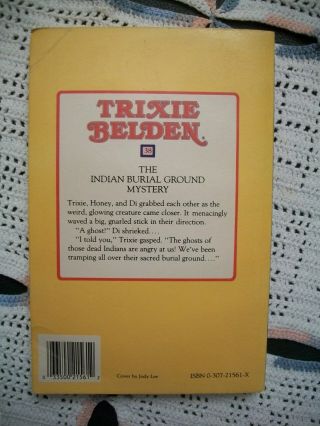 Trixie Belden 38 - The Indian Burial Ground Mystery (Square PB Edition) 2