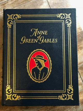 Anne Of Green Gables - Montgomery,  Easton Press,  1988,  Leather Bound,