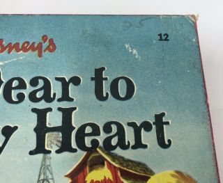 Walt Disney ' s So Dear to My Heart Golden Story Book Vintage 12 Cent 1950 2
