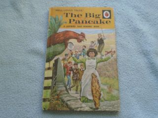 Vintage 1972 Lady Bird Book The Big Pancake Series 606d