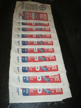Lawrence Brand 25 Lbs No.  9 Chilled Lead Shot Bags Unstitched 10 Bags