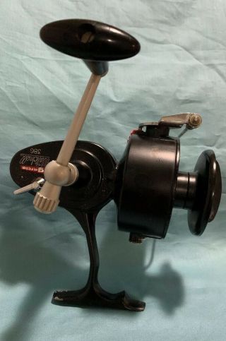 Mitchell Garcia 386 Vintage Spinning Fishing Reel Made In France