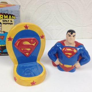 Superman Salt & Pepper Shakers Collector 