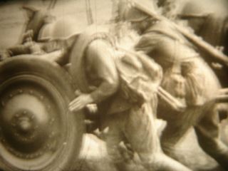 Vintage 16mm Soviete Documentary " First Months Of War " Ww2 Film B/w Movie