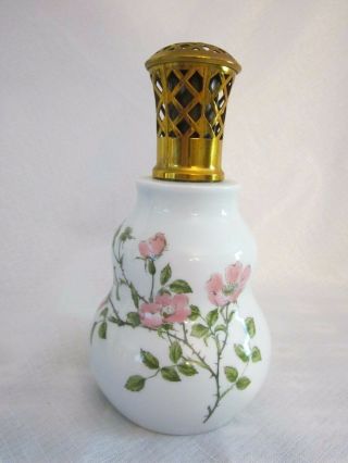 Vintage Lampe Berger Oil Lamp,  Made In France,  7.  75 ",  Lovely,  Limoges